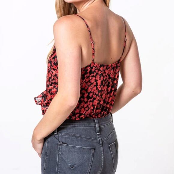 Lush Ruffle Cami Bodysuit - Picture 2 of 9